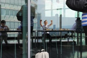 Es spiegeln sich die Emotionen